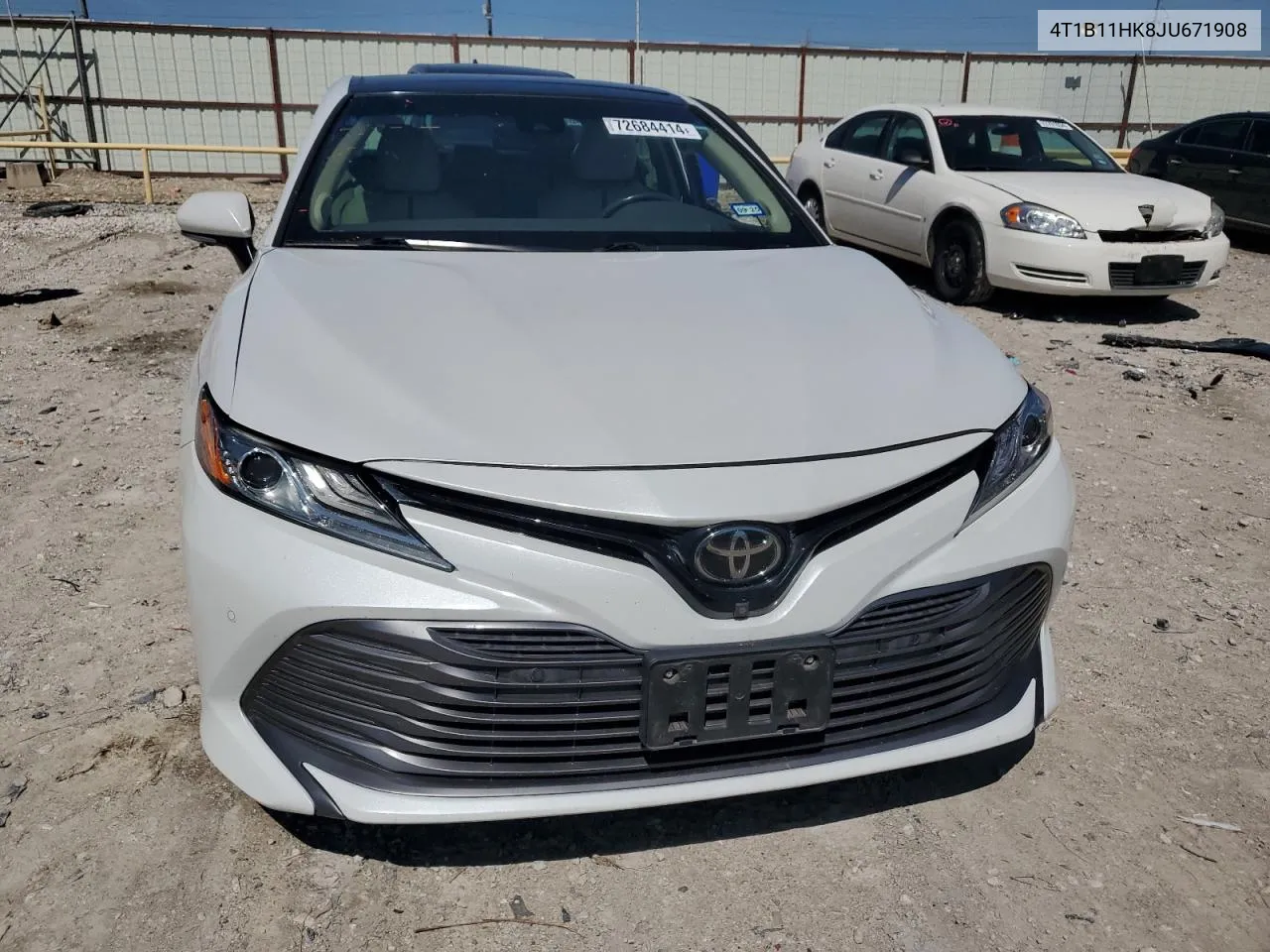 2018 Toyota Camry L VIN: 4T1B11HK8JU671908 Lot: 72684414