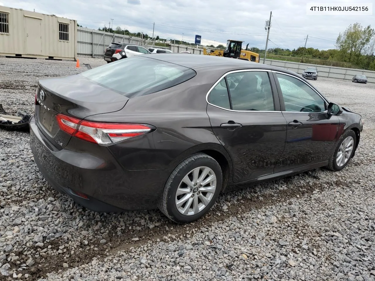 2018 Toyota Camry L VIN: 4T1B11HK0JU542156 Lot: 72794604