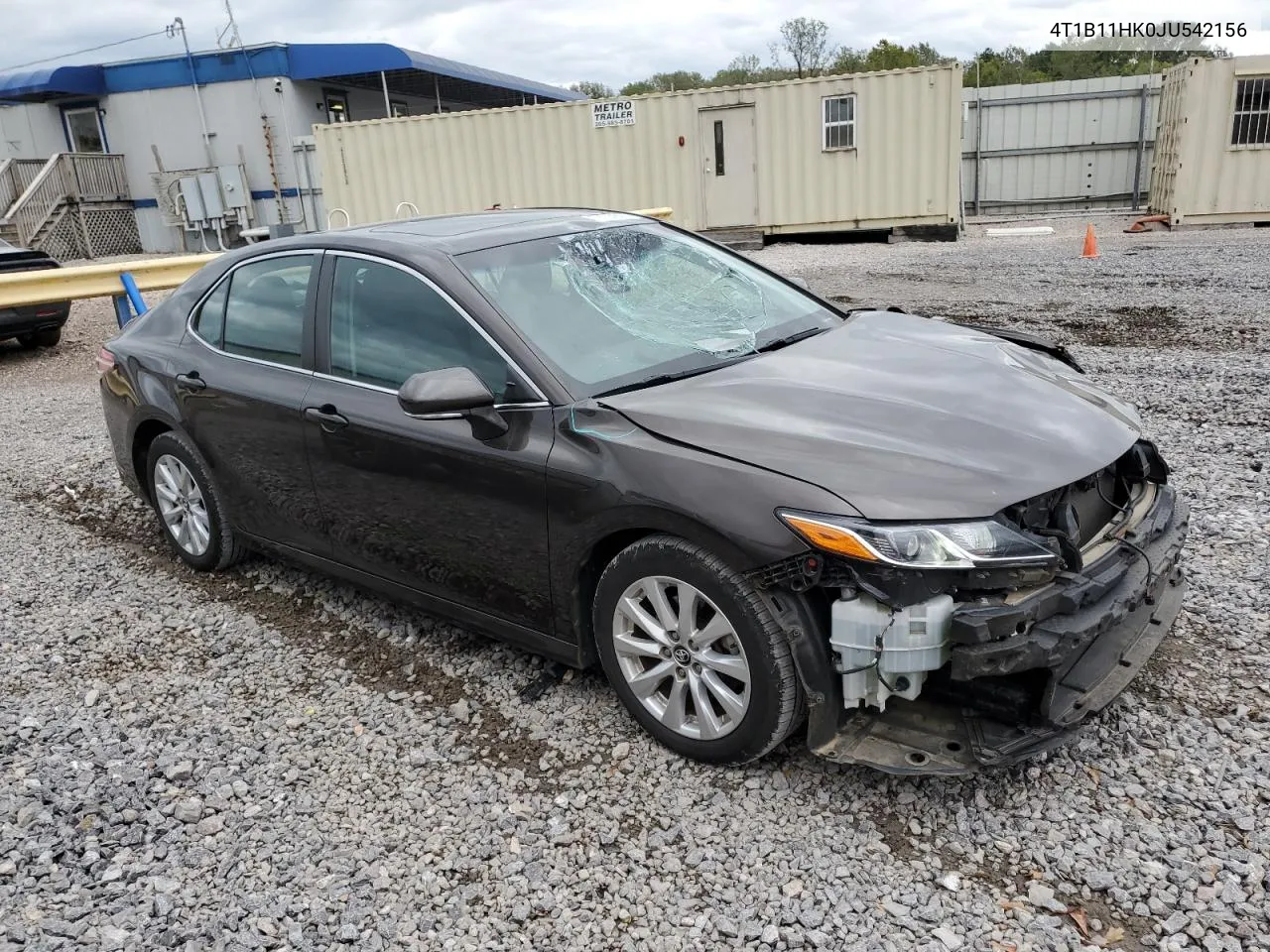 2018 Toyota Camry L VIN: 4T1B11HK0JU542156 Lot: 72794604