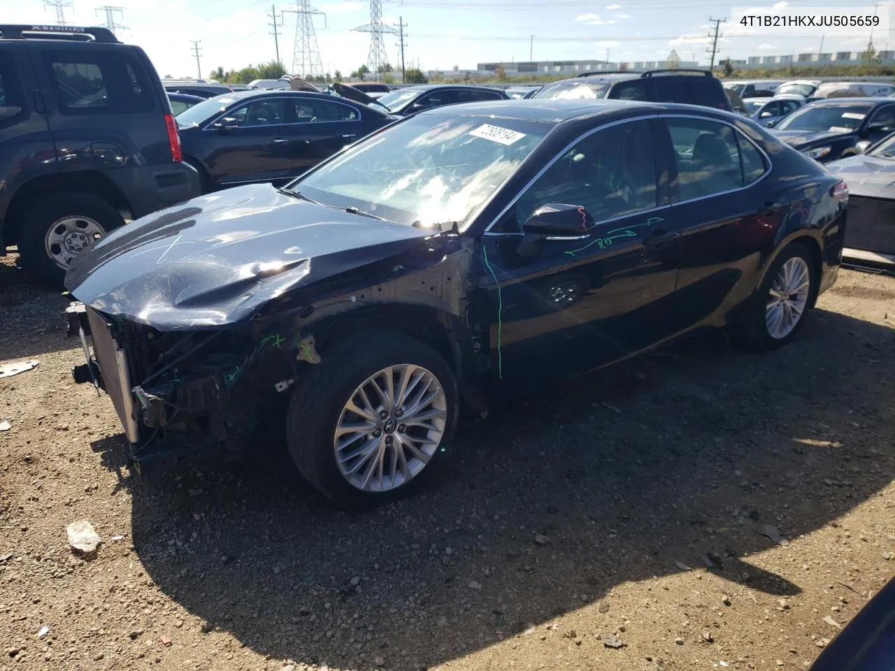 4T1B21HKXJU505659 2018 Toyota Camry Hybrid