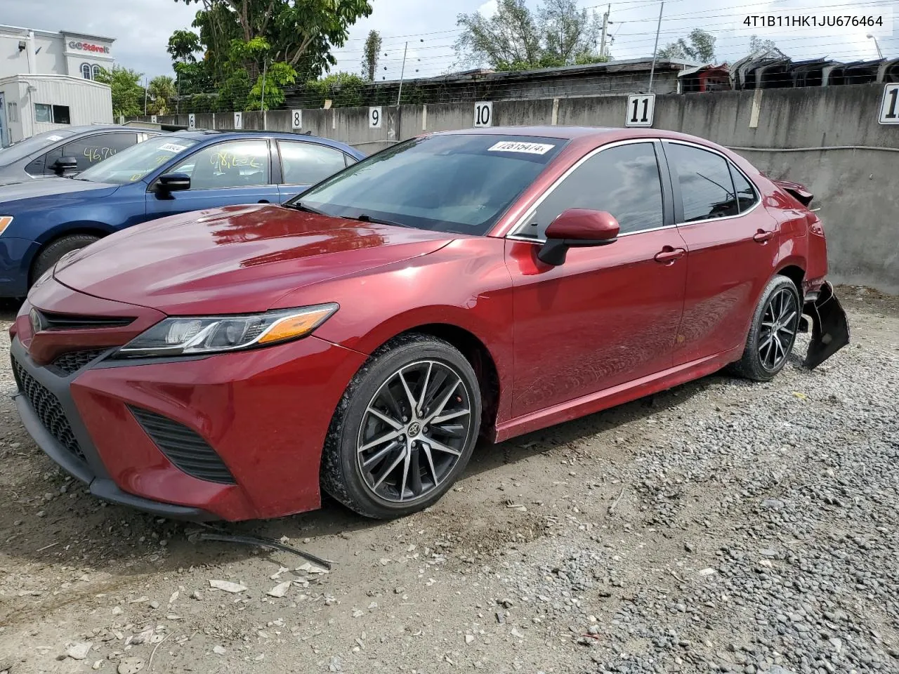 4T1B11HK1JU676464 2018 Toyota Camry L