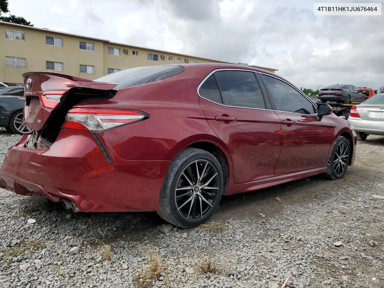 4T1B11HK1JU676464 2018 Toyota Camry L