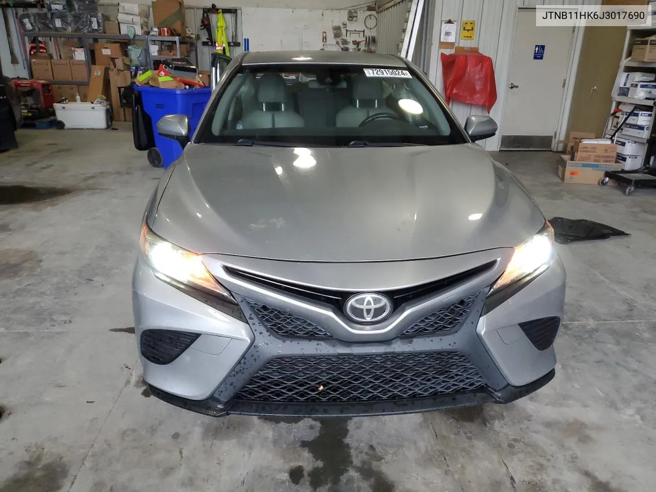 2018 Toyota Camry L VIN: JTNB11HK6J3017690 Lot: 72915024