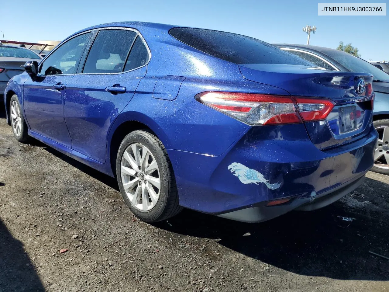 2018 Toyota Camry L VIN: JTNB11HK9J3003766 Lot: 72996054