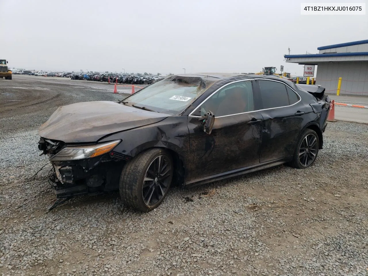 2018 Toyota Camry Xse VIN: 4T1BZ1HKXJU016075 Lot: 73019094