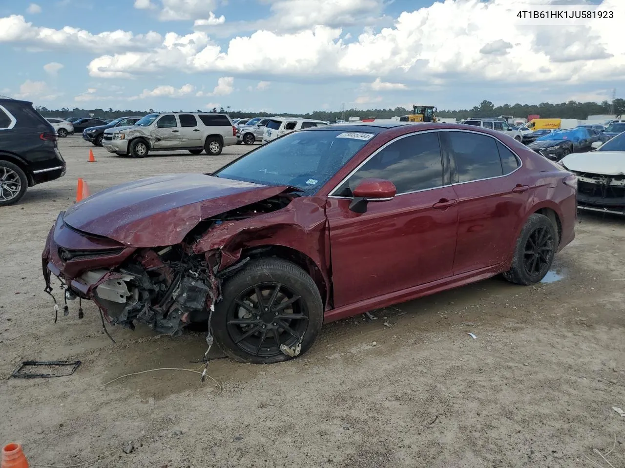 2018 Toyota Camry Xse VIN: 4T1B61HK1JU581923 Lot: 73035244