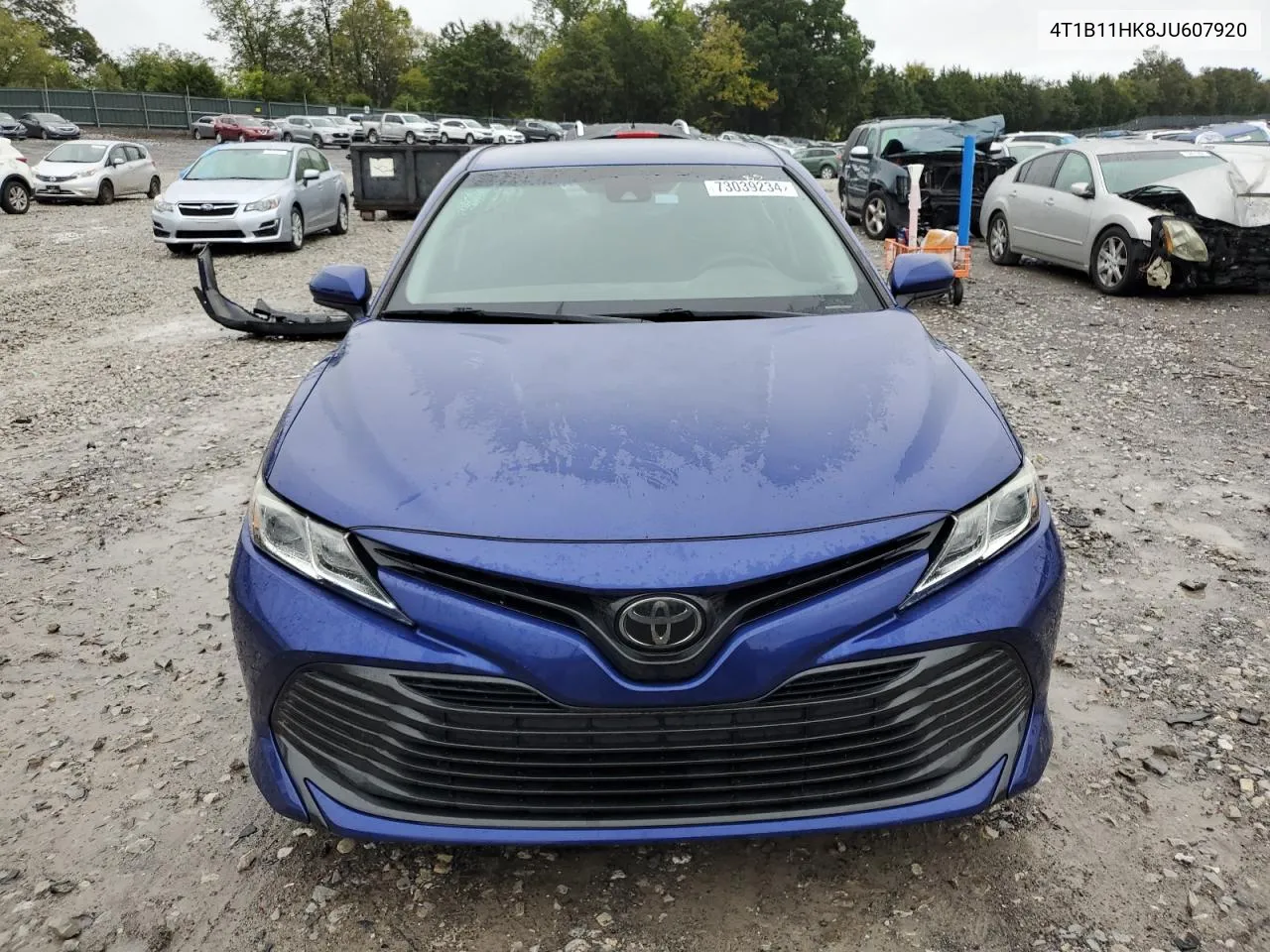 2018 Toyota Camry L VIN: 4T1B11HK8JU607920 Lot: 73039234