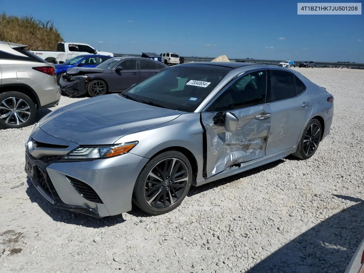 2018 Toyota Camry Xse VIN: 4T1BZ1HK7JU501208 Lot: 73040654