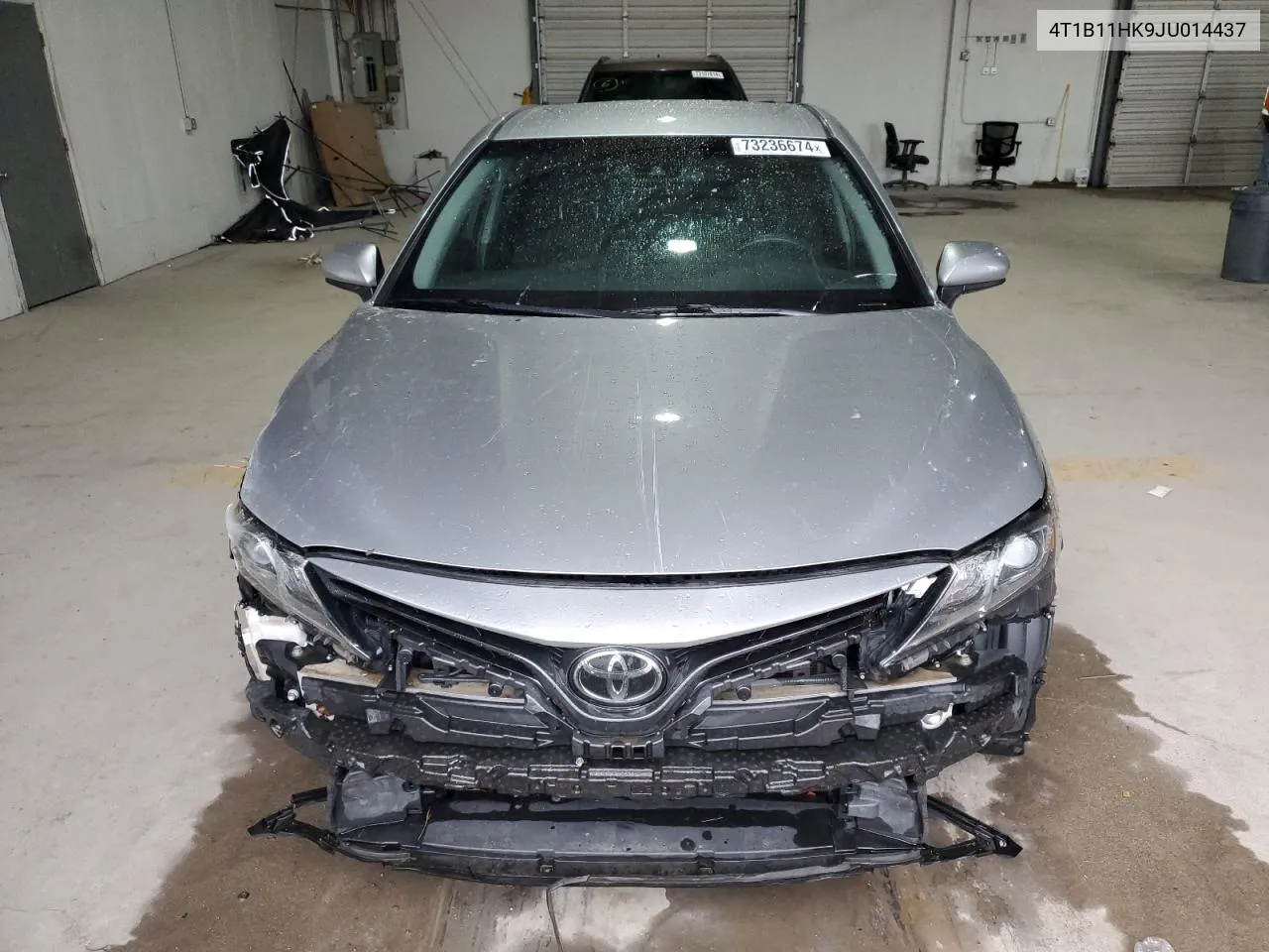 2018 Toyota Camry L VIN: 4T1B11HK9JU014437 Lot: 73236674