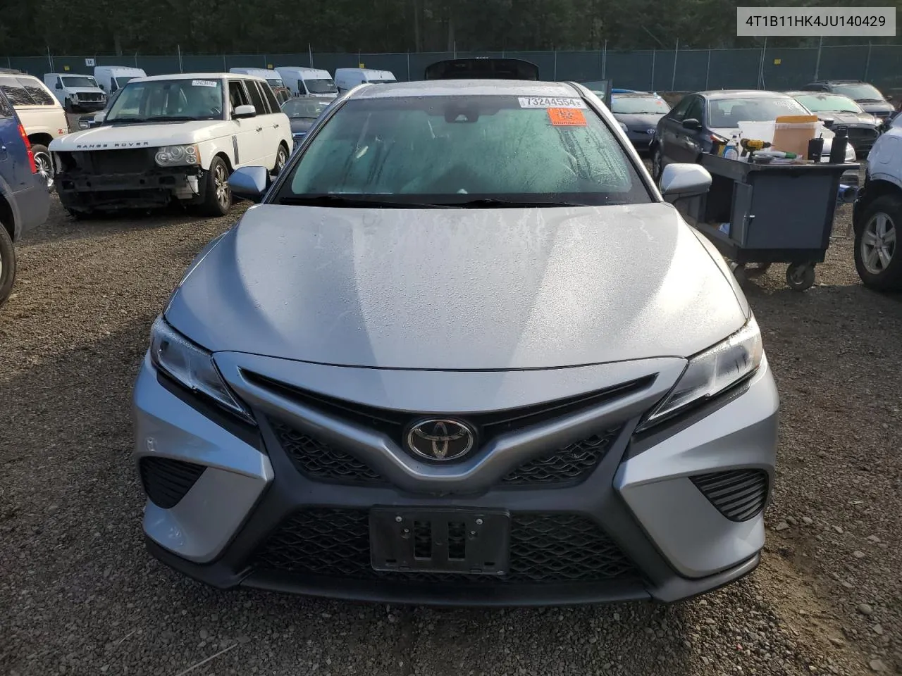 2018 Toyota Camry L VIN: 4T1B11HK4JU140429 Lot: 73244554