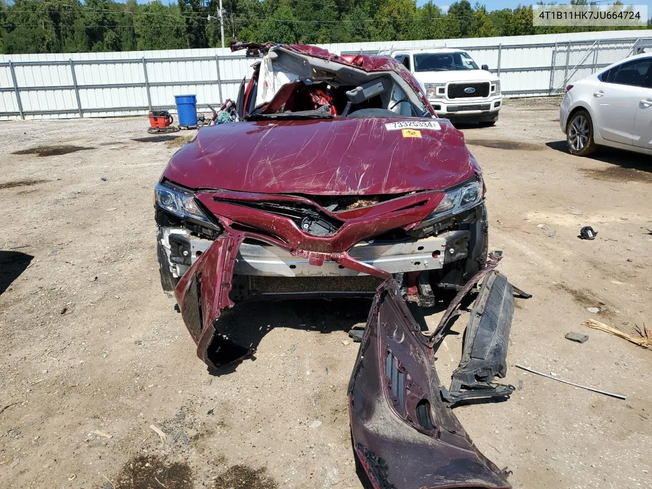 4T1B11HK7JU664724 2018 Toyota Camry L