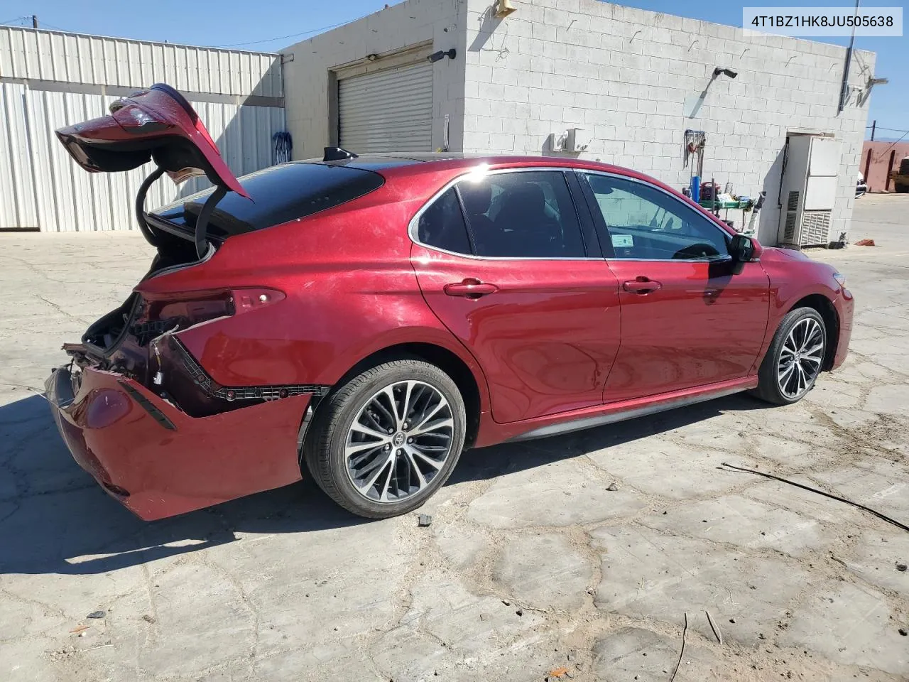 4T1BZ1HK8JU505638 2018 Toyota Camry Xse