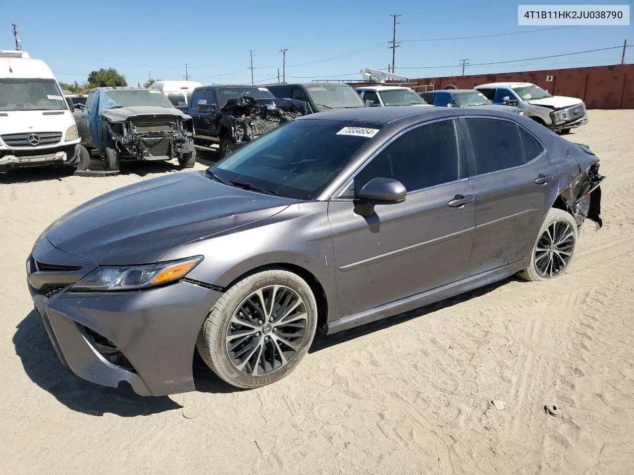 4T1B11HK2JU038790 2018 Toyota Camry L