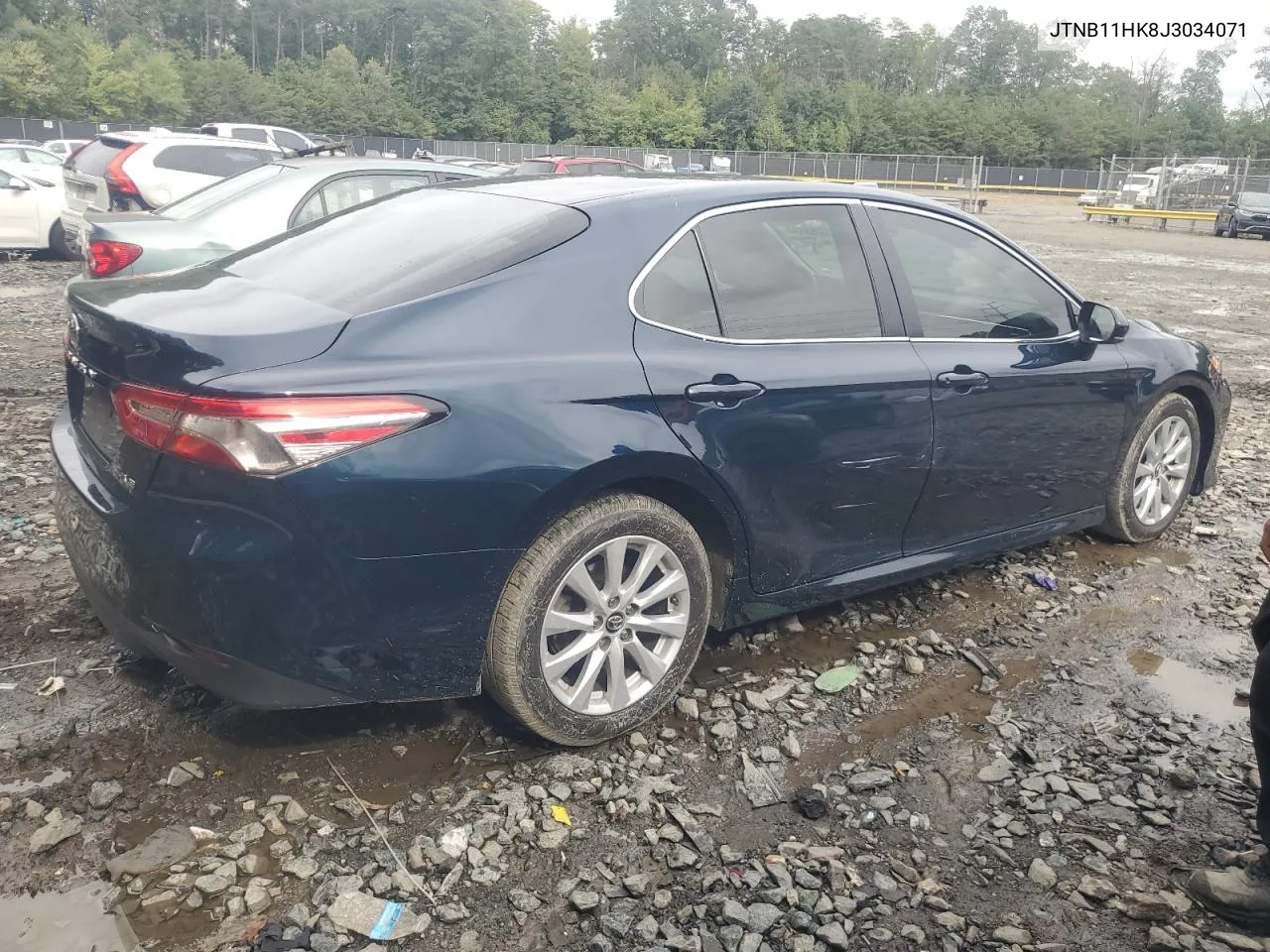 2018 Toyota Camry L VIN: JTNB11HK8J3034071 Lot: 73365984