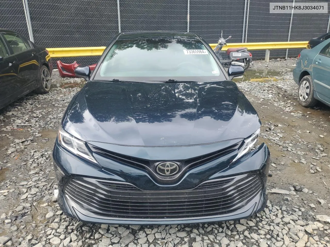 2018 Toyota Camry L VIN: JTNB11HK8J3034071 Lot: 73365984