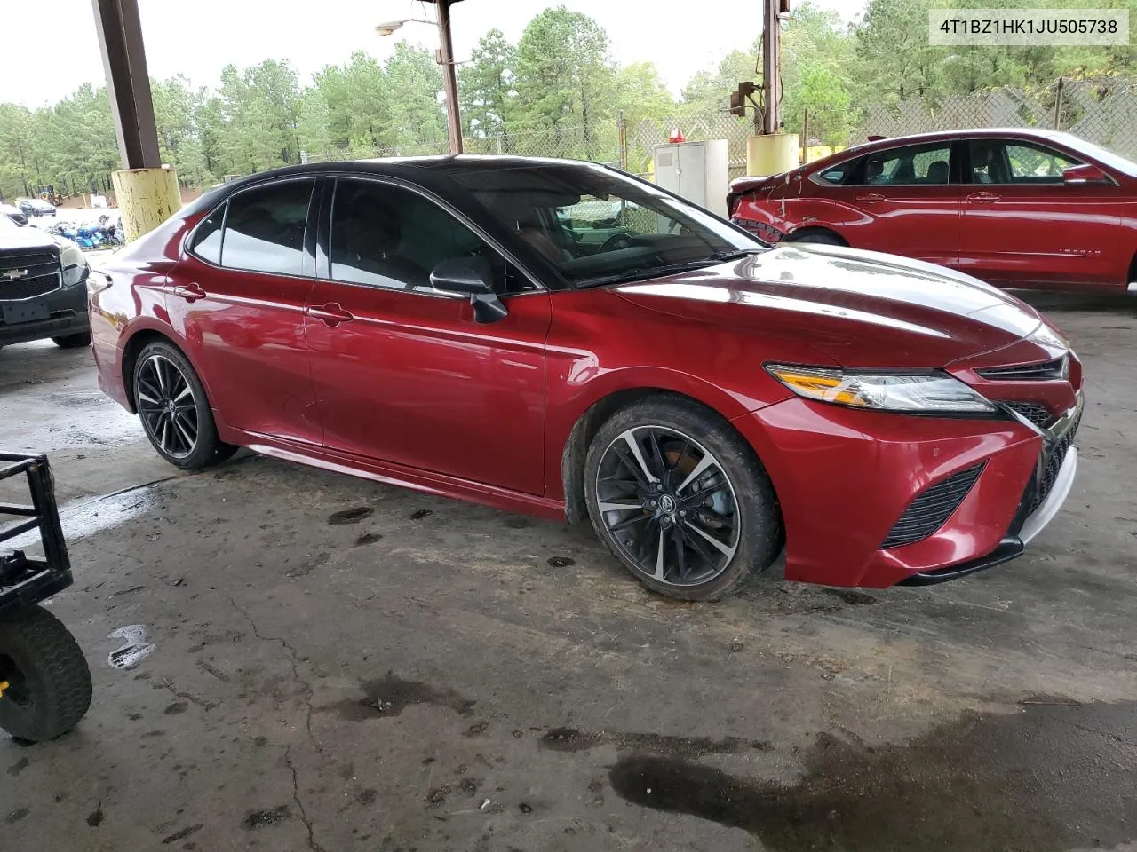 2018 Toyota Camry Xse VIN: 4T1BZ1HK1JU505738 Lot: 73368714