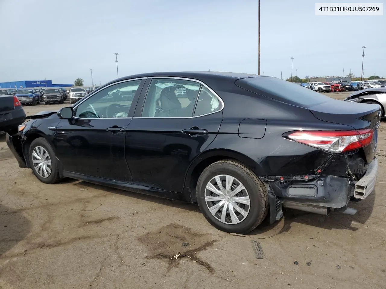 2018 Toyota Camry Le VIN: 4T1B31HK0JU507269 Lot: 73376874