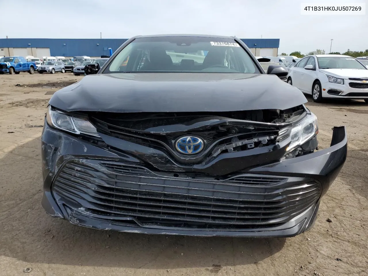 2018 Toyota Camry Le VIN: 4T1B31HK0JU507269 Lot: 73376874