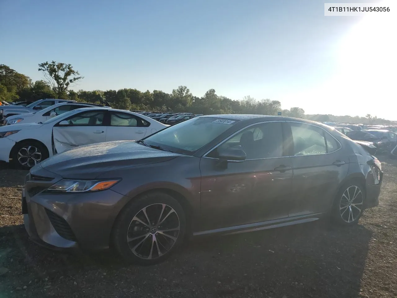 2018 Toyota Camry L VIN: 4T1B11HK1JU543056 Lot: 73503014