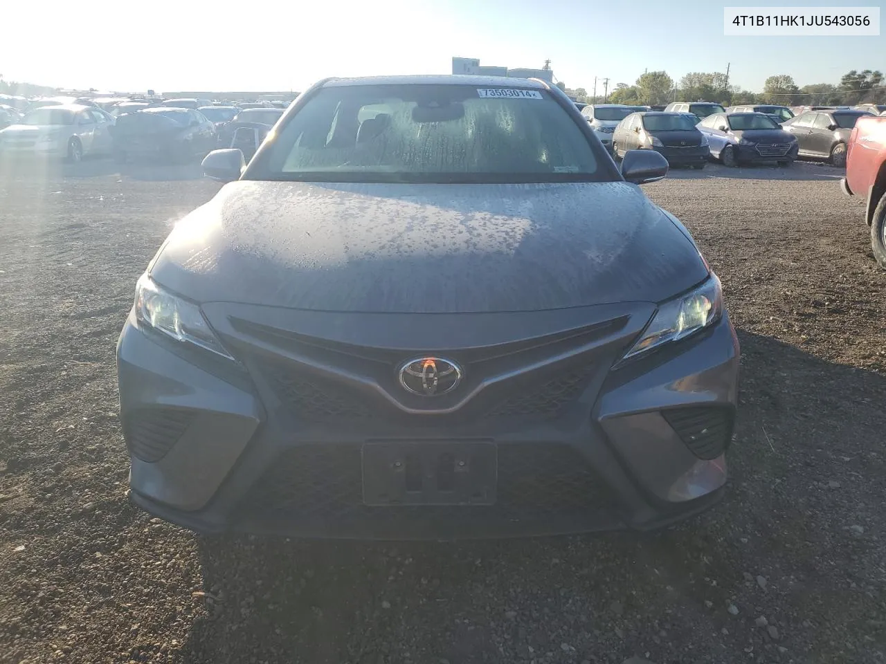 4T1B11HK1JU543056 2018 Toyota Camry L