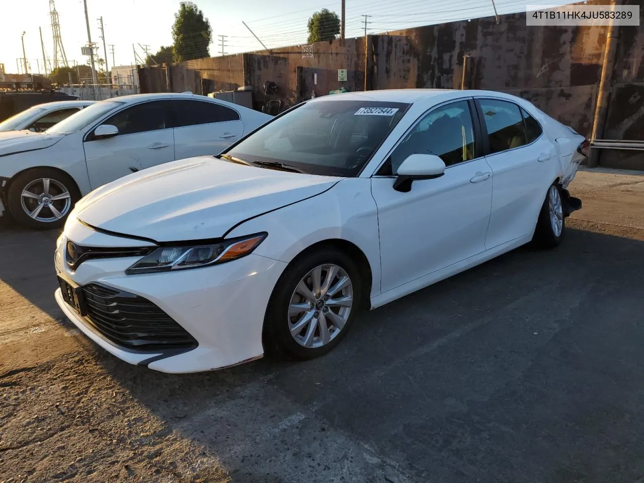 4T1B11HK4JU583289 2018 Toyota Camry L