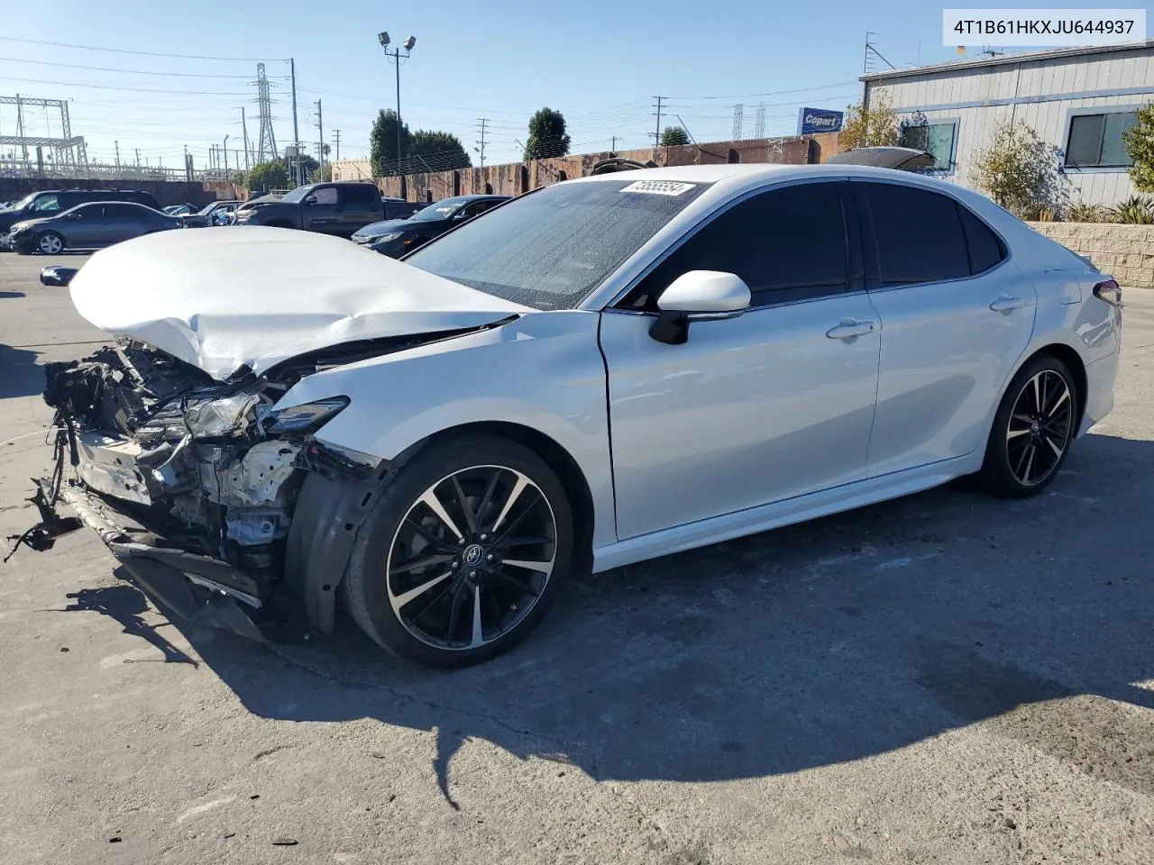 2018 Toyota Camry Xse VIN: 4T1B61HKXJU644937 Lot: 73555554