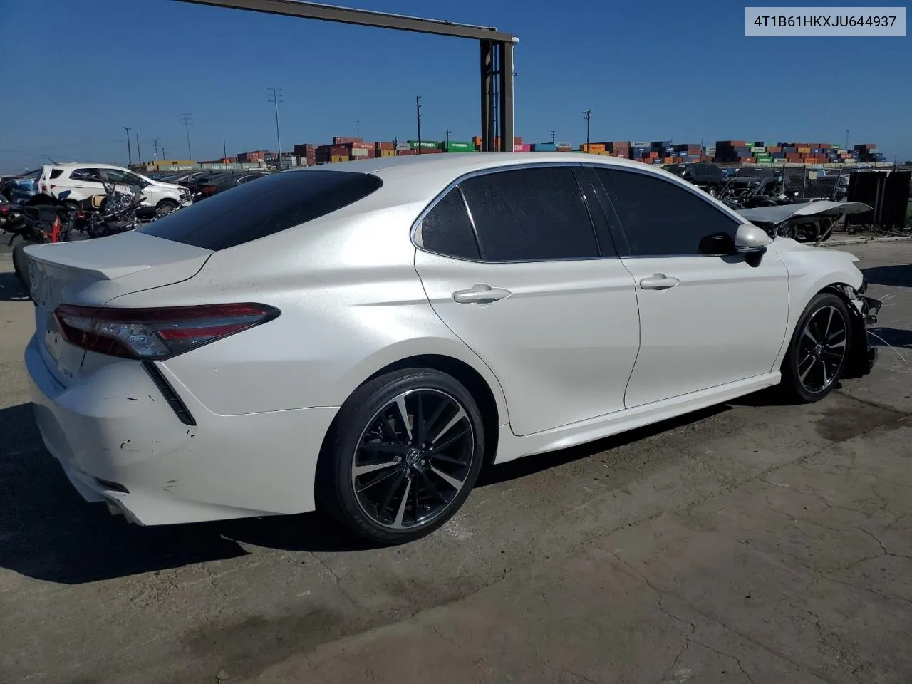 2018 Toyota Camry Xse VIN: 4T1B61HKXJU644937 Lot: 73555554