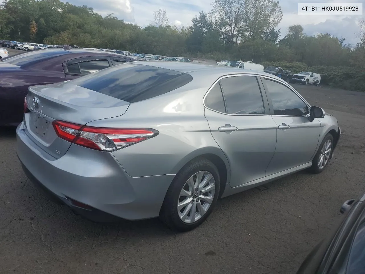 2018 Toyota Camry L VIN: 4T1B11HK0JU519928 Lot: 73655444