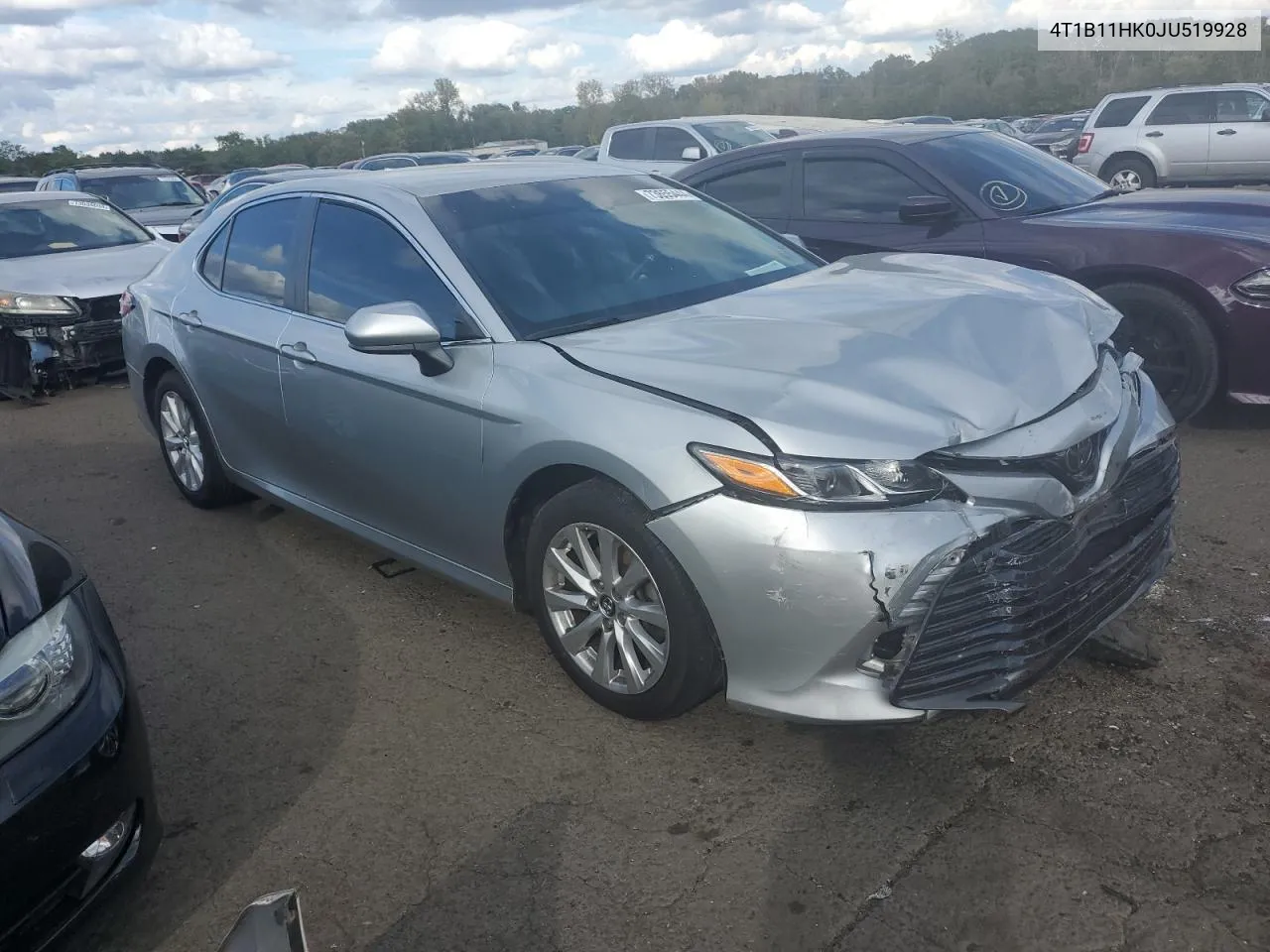 2018 Toyota Camry L VIN: 4T1B11HK0JU519928 Lot: 73655444