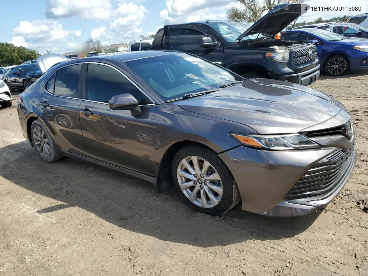 4T1B11HK7JU113080 2018 Toyota Camry L