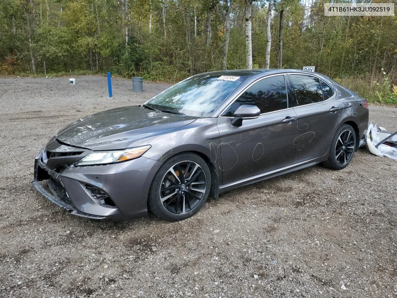 2018 Toyota Camry Xse VIN: 4T1B61HK3JU092519 Lot: 73763964