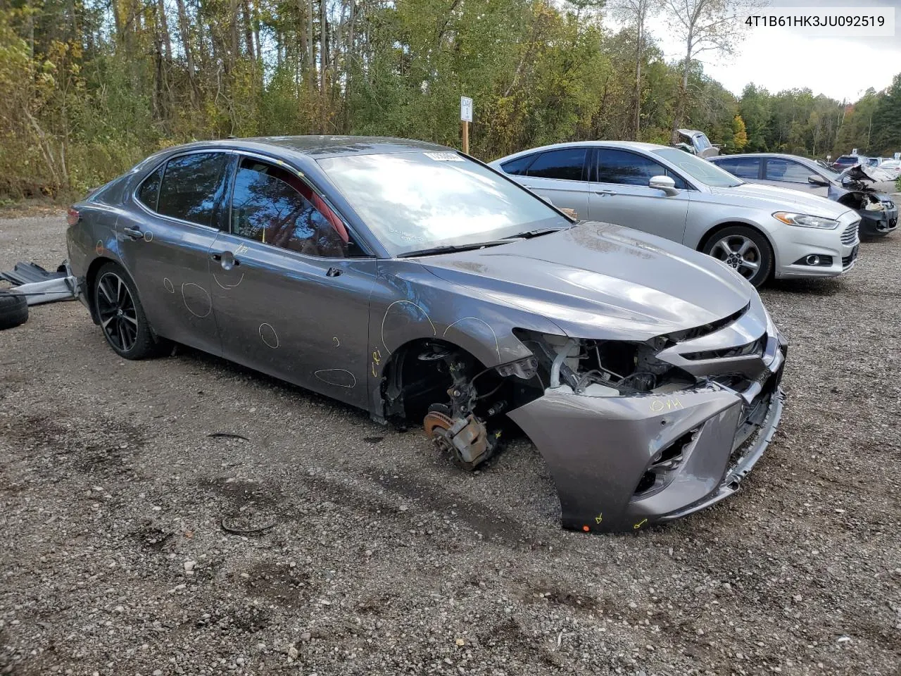 2018 Toyota Camry Xse VIN: 4T1B61HK3JU092519 Lot: 73763964