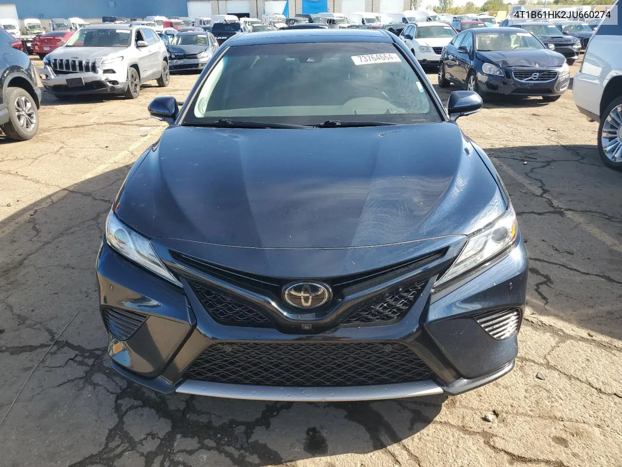 2018 Toyota Camry Xse VIN: 4T1B61HK2JU660274 Lot: 73764664