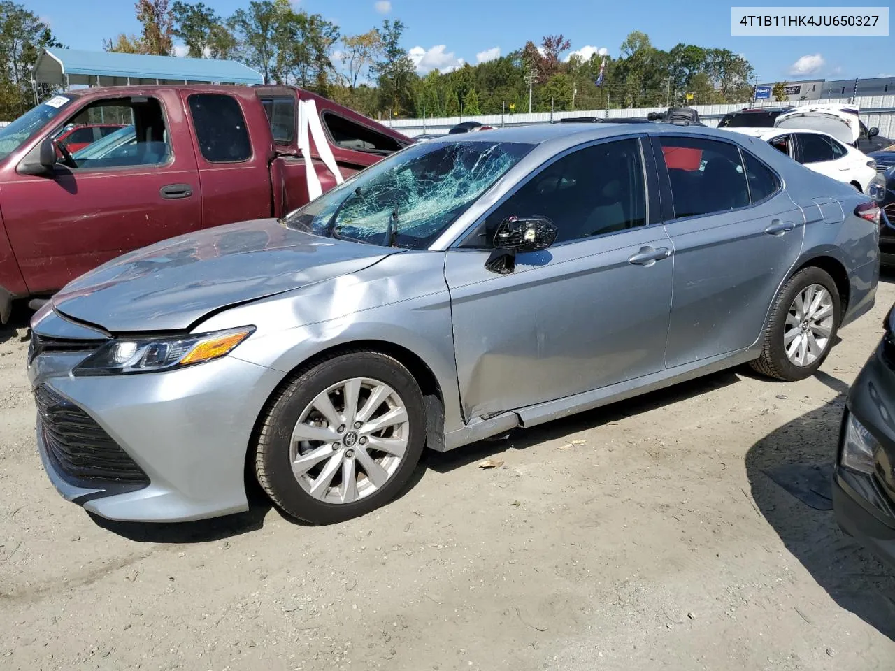 4T1B11HK4JU650327 2018 Toyota Camry L