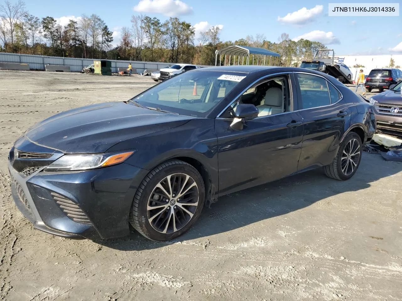 2018 Toyota Camry L VIN: JTNB11HK6J3014336 Lot: 74072724