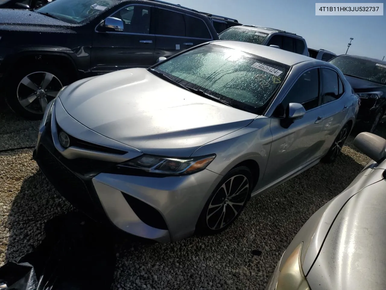 2018 Toyota Camry L VIN: 4T1B11HK3JU532737 Lot: 74626424