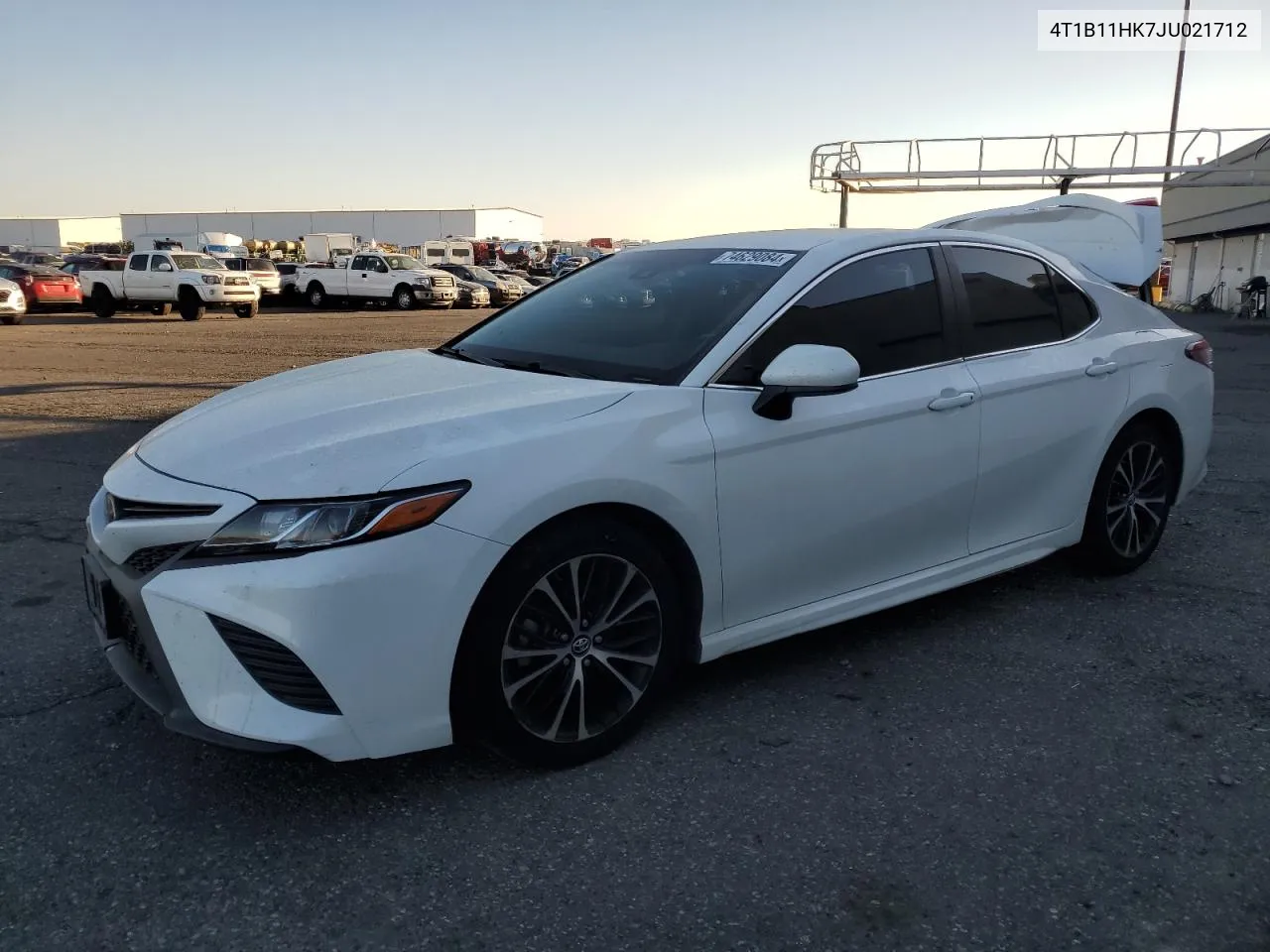 2018 Toyota Camry L VIN: 4T1B11HK7JU021712 Lot: 74629084