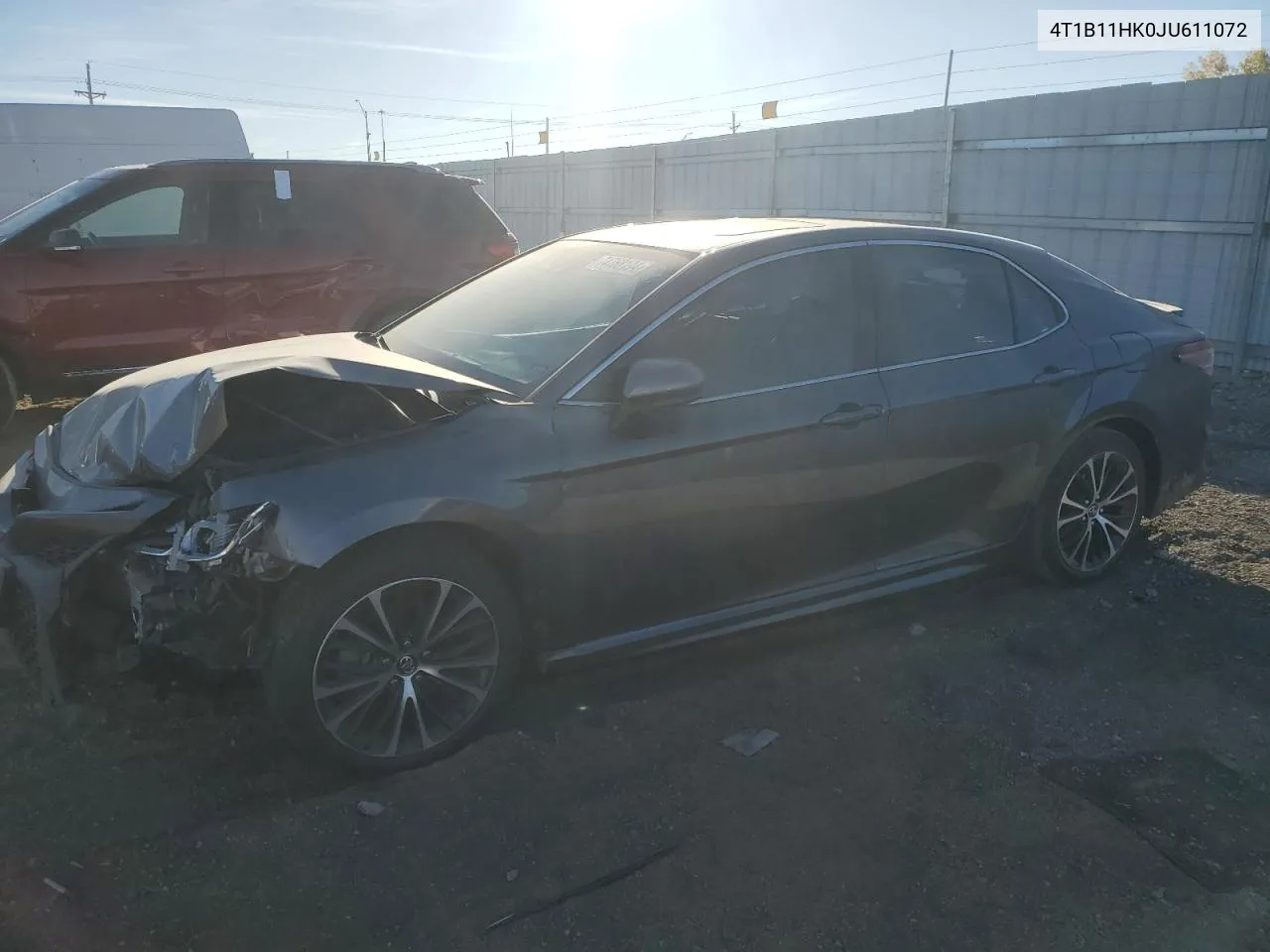 2018 Toyota Camry L VIN: 4T1B11HK0JU611072 Lot: 74768194