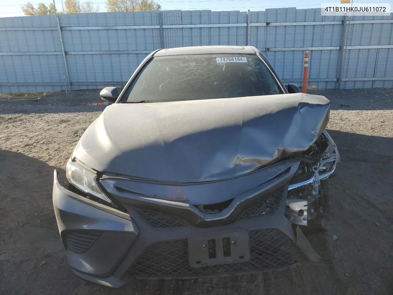 4T1B11HK0JU611072 2018 Toyota Camry L