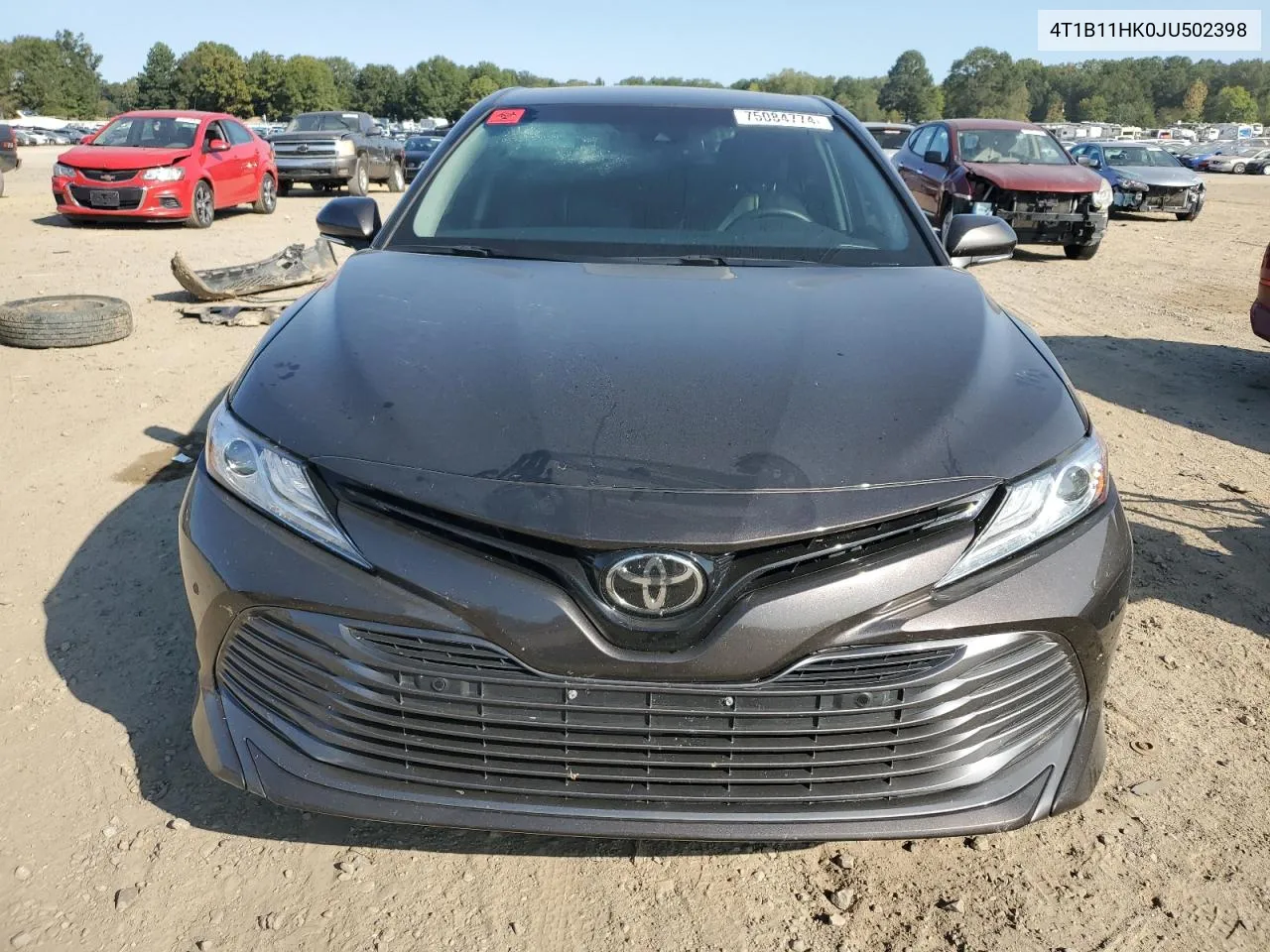 2018 Toyota Camry L VIN: 4T1B11HK0JU502398 Lot: 75084774