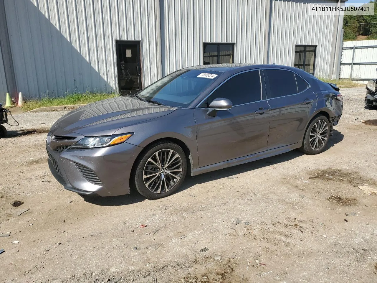 2018 Toyota Camry L VIN: 4T1B11HK5JU507421 Lot: 75839324