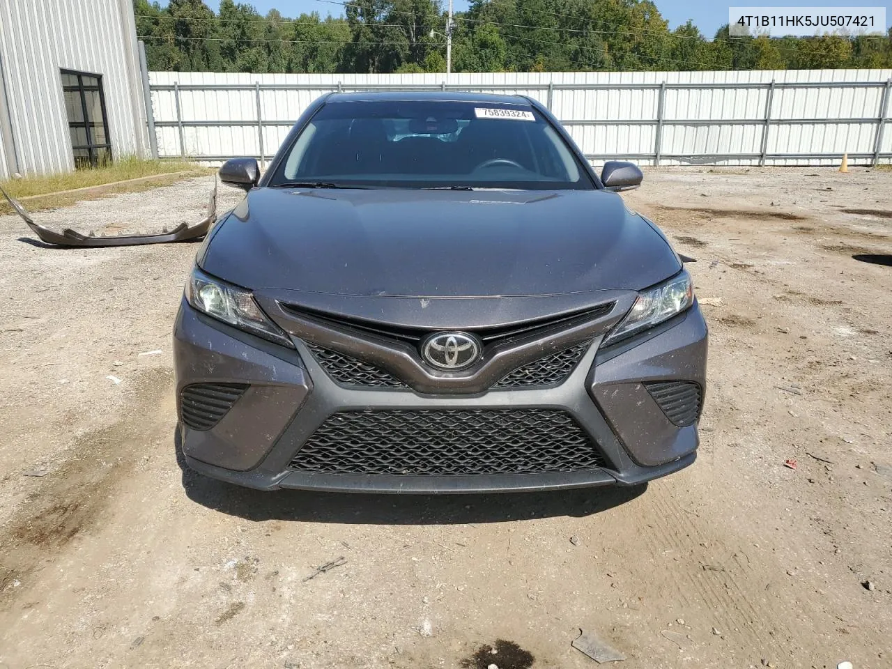 2018 Toyota Camry L VIN: 4T1B11HK5JU507421 Lot: 75839324