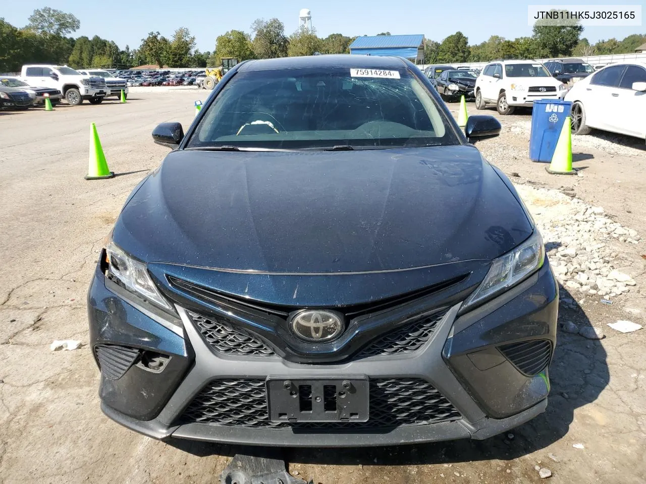 2018 Toyota Camry L VIN: JTNB11HK5J3025165 Lot: 75914284