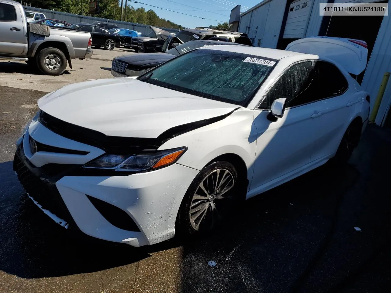 2018 Toyota Camry L VIN: 4T1B11HK6JU524180 Lot: 76251704