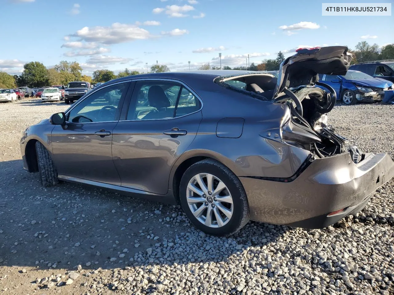 2018 Toyota Camry L VIN: 4T1B11HK8JU521734 Lot: 76283714