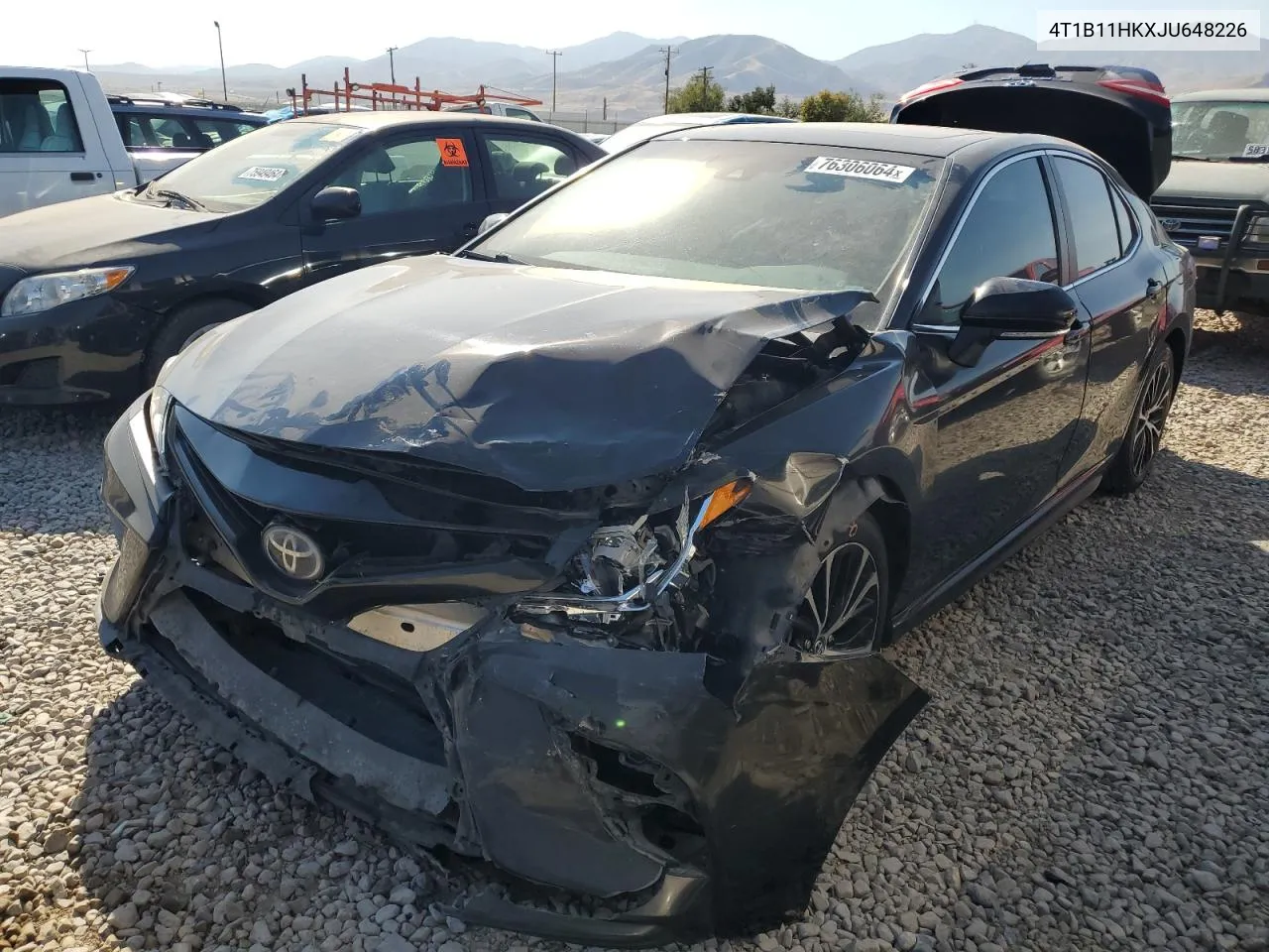 2018 Toyota Camry L VIN: 4T1B11HKXJU648226 Lot: 76306064