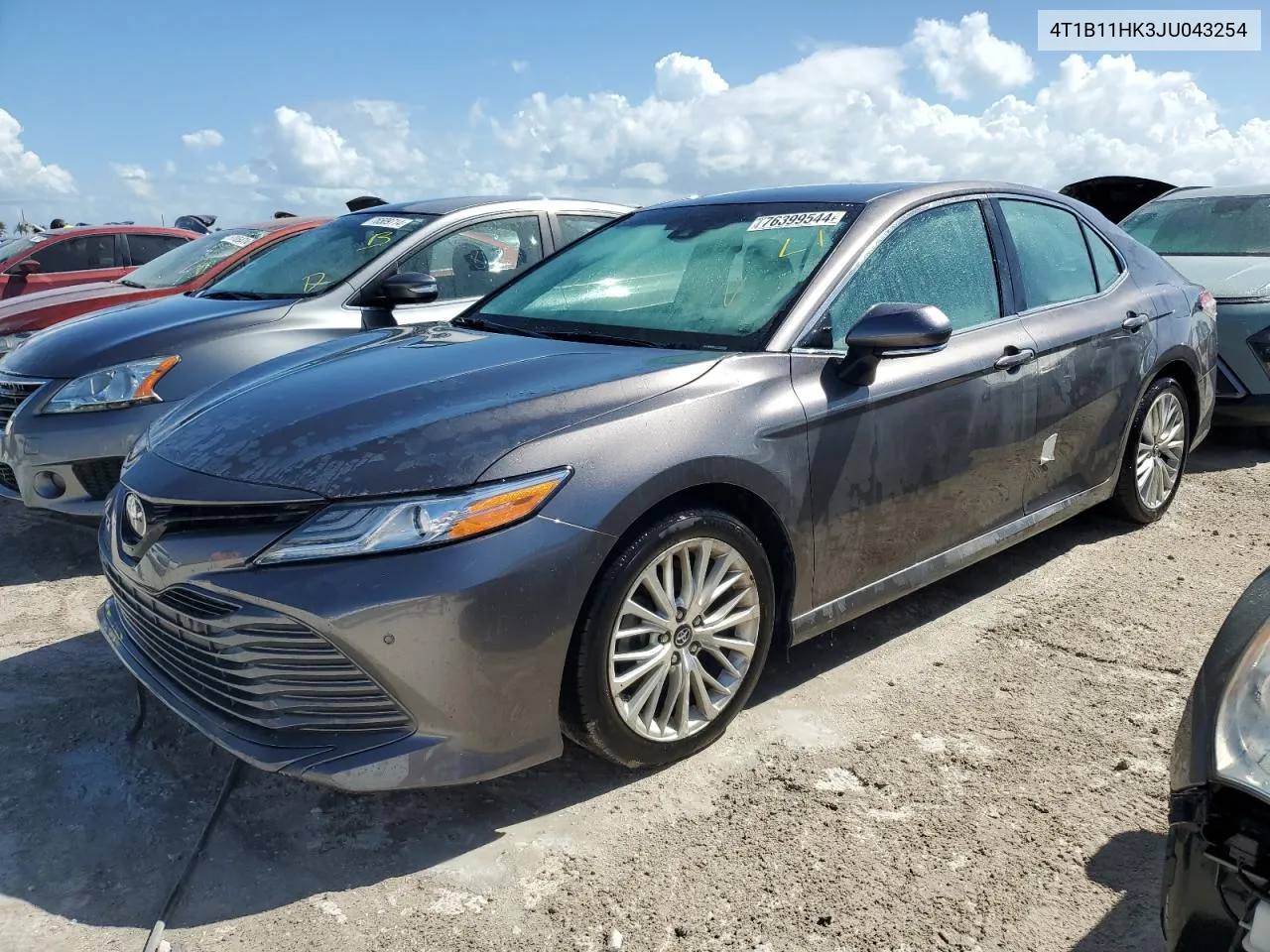 4T1B11HK3JU043254 2018 Toyota Camry L