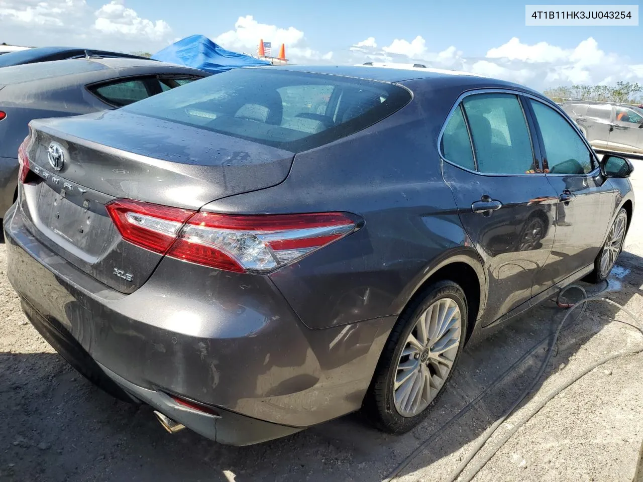 2018 Toyota Camry L VIN: 4T1B11HK3JU043254 Lot: 76399544