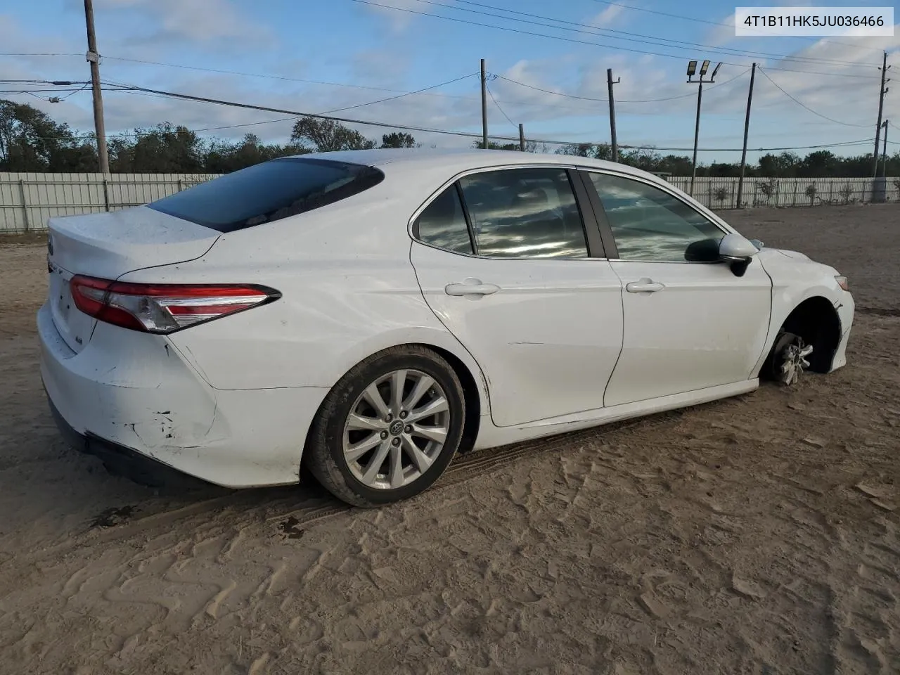 2018 Toyota Camry L VIN: 4T1B11HK5JU036466 Lot: 76696864