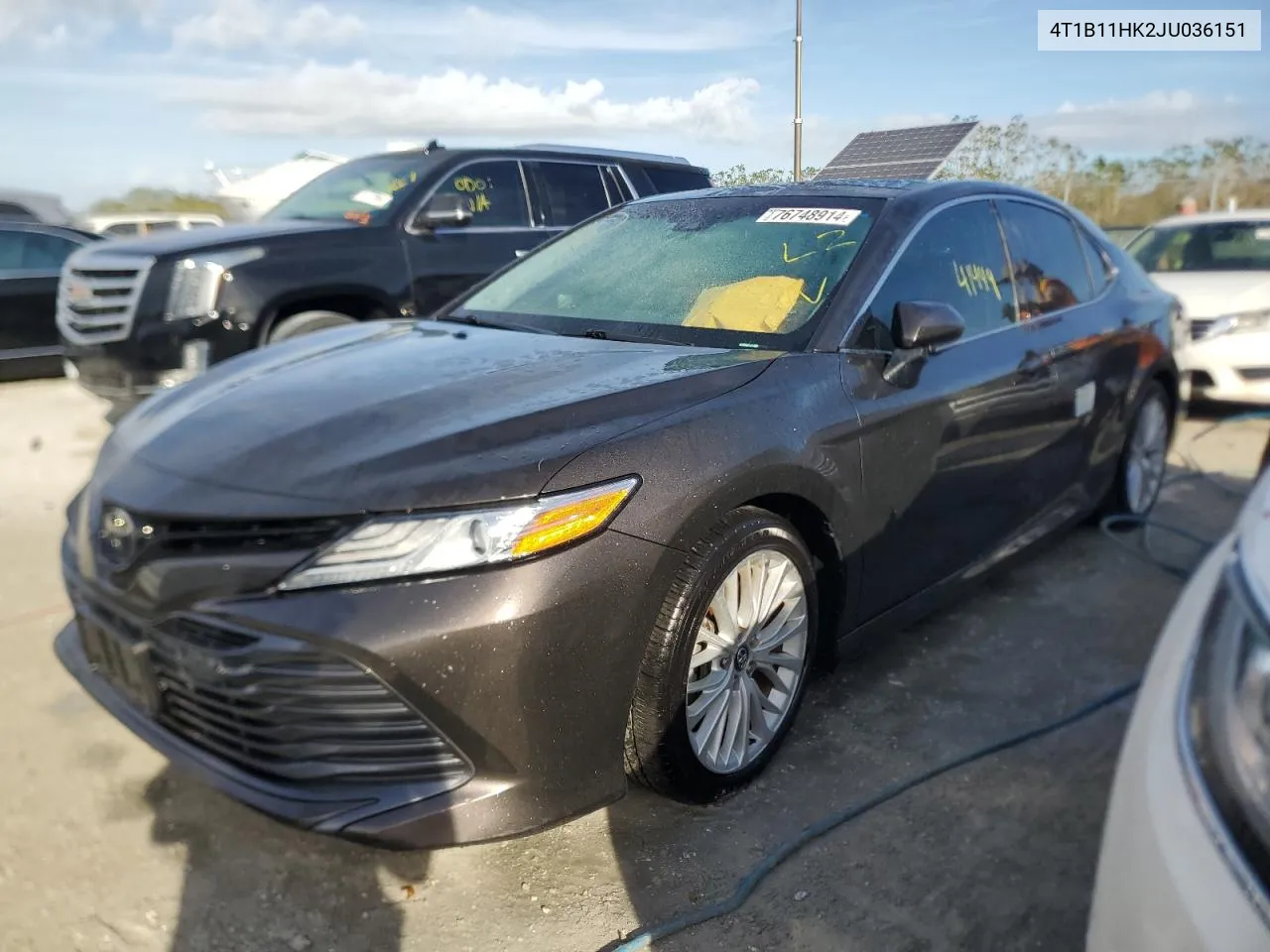 2018 Toyota Camry L VIN: 4T1B11HK2JU036151 Lot: 76748914